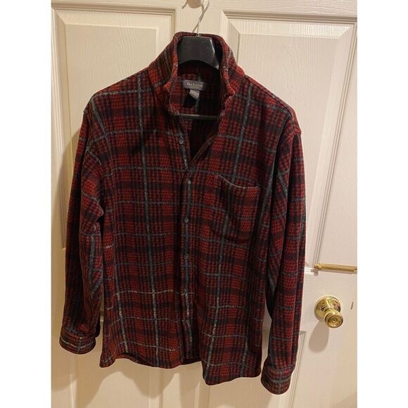 Van Heusen plaid flannel shirt - Picture 1 of 6
